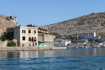 Fototapeta premium Balaklava is a popular Crimean resort.