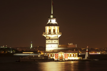 Fototapeta premium The Maiden's Tower (Turkish: Kiz Kulesi), Istanbul