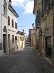 Fototapeta na wymiar Mutignano of Pineto Province of Teramo in the Abruzzo