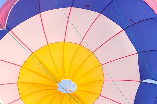 Parachute bottom view