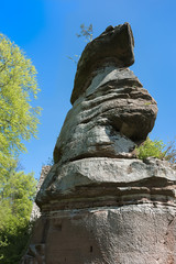 Rocher du Falkenstein en Lorraine