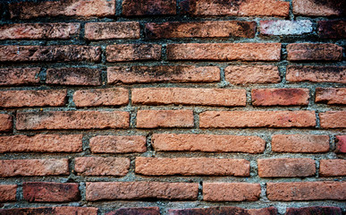 Naklejka premium Background of old vintage brick wall