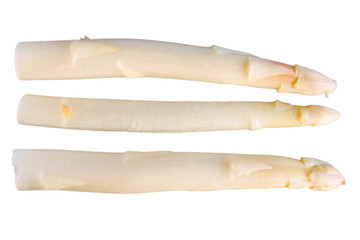 cut out white asparagus on a background - 82164046