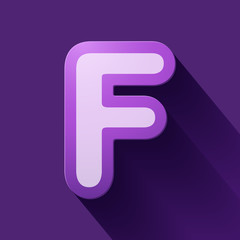 Volume icons alphabet: F