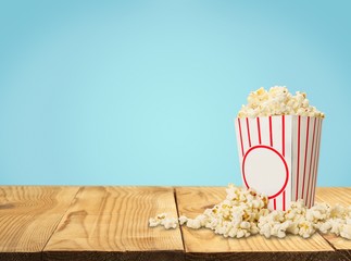 Popcorn. Bucket of Popcorn