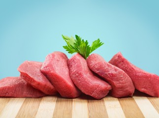 Meat. Fresh beef
