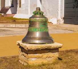 Church bells is in the monastery courtyard