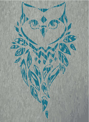 owl vector illustration,