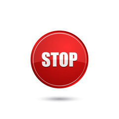 Stop sign icon