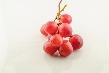 red grape isolated