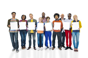 Obraz premium Diverse Diversity Ethnic Ethnicity Variation Unity Team Concept