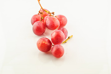 red grape isolated