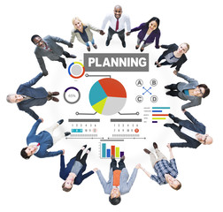 Fototapeta premium Business People Planning Ideas Friendship Support Concept