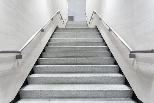 stairs in building corridor