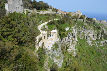 Obraz premium Belle maison d'Erice