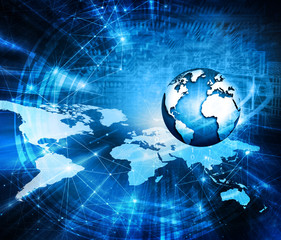 Best Internet Concept of global business from concepts series