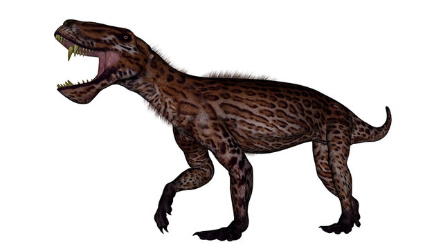 Lycaenops dinosaur - 3D render