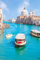 Summer at grand canal in Venice, Italy - obrazy, fototapety, plakaty