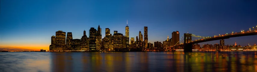Printed roller blinds New York New York Skyline at Sunset