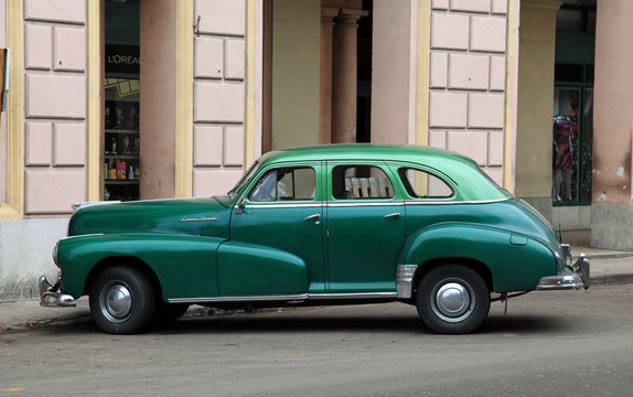 Havana, Cuba Old American Car