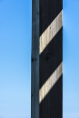 wooden column against the sky © jordi2r