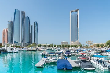 Foto op Canvas Al Bateen marina in Abu Dhabi © gb27photo
