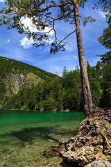 Obraz premium Lagune am Blindsee