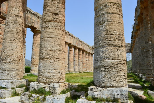 Temple de S&eacute;geste - int&eacute;rieur