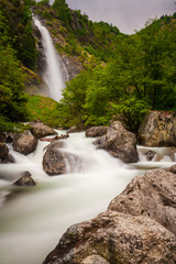 Obraz na płótnie Canvas Partschinser Wasserfall