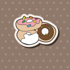 donut theme elements