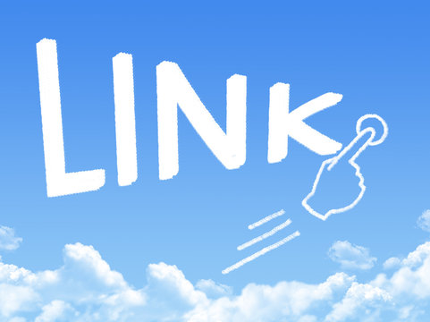 link message cloud shape
