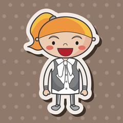 family girl character theme elments