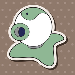 Computer-related equipment webcam theme elements