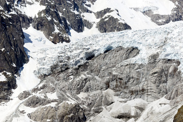 Ghiacciaio della Brenva - Catena del Monte Bianco