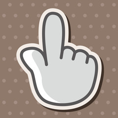 Computer-related desktop icon theme elements