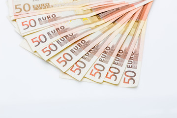 Fünfzig Euro Scheine