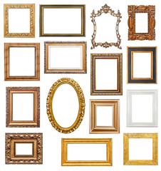 Old picture frames