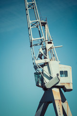 Dockside crane,Wellington harbour New Zealand. © Curioso.Photography