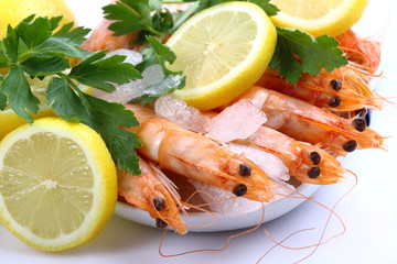 Mazzancolle al limone