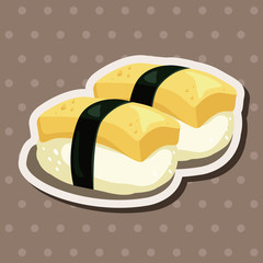 Sushi theme elements