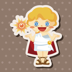 Greek deity theme elements