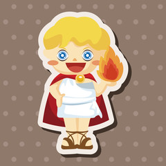 Greek deity theme elements