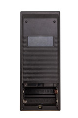 Obraz premium Back sideof old remote control for television