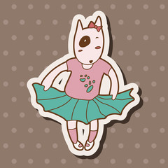 animal dog cartoon theme elements