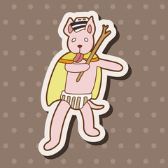 animal dog cartoon theme elements