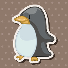 animal penguin cartoon theme elements