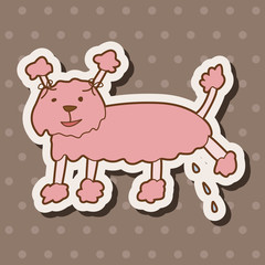 animal cat cartoon theme elements