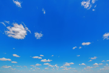 Fototapeta na wymiar Blue cloudy sky
