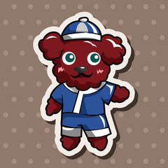 animal dog cartoon theme elements