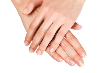 Care for sensuality woman hands